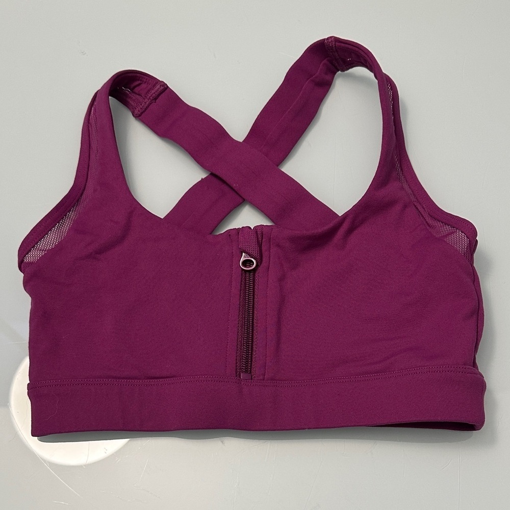 Lorna Jane Front Zip High Impact Sports Bra